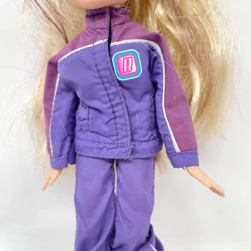 Bratz Lilee Play Sportz Snowboarding Doll 2001 Purple Outfit MGA Y2K